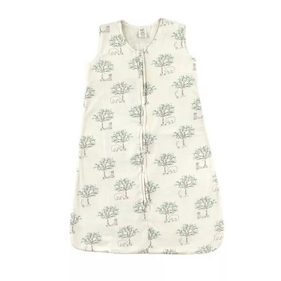 Touched By Nature Organic Cotton Sleeping Bag Baby Blanket, Birch Tree 6-12 M - Picture 1 of 3